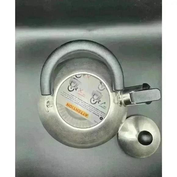 Stewart Primula Whistling Tea/Coffee Kettle 1.5qt Folding Handle - Picture 6 of 6